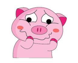 One of us: The Plump Pink, Animate Vol 2 sticker #12447194