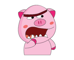 One of us: The Plump Pink, Animate Vol 2 sticker #12447196