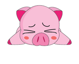 One of us: The Plump Pink, Animate Vol 2 sticker #12447198