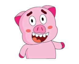 One of us: The Plump Pink, Animate Vol 2 sticker #12447199