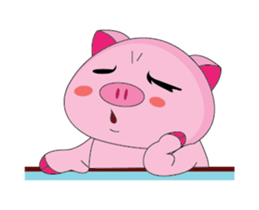 One of us: The Plump Pink, Animate Vol 2 sticker #12447200