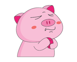 One of us: The Plump Pink, Animate Vol 2 sticker #12447202