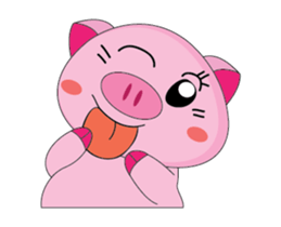 One of us: The Plump Pink, Animate Vol 2 sticker #12447204