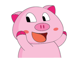 One of us: The Plump Pink, Animate Vol 2 sticker #12447206