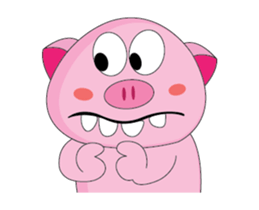 One of us: The Plump Pink, Animate Vol 2 sticker #12447207