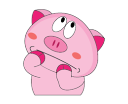 One of us: The Plump Pink, Animate Vol 2 sticker #12447209