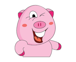 One of us: The Plump Pink, Animate Vol 2 sticker #12447211