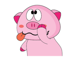 One of us: The Plump Pink, Animate Vol 2 sticker #12447212