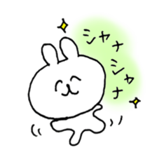 cute rabbit friends sticker #12447462