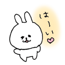 cute rabbit friends sticker #12447466