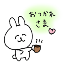 cute rabbit friends sticker #12447469