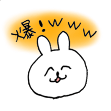 cute rabbit friends sticker #12447476