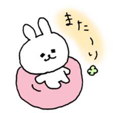 cute rabbit friends sticker #12447482