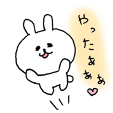 cute rabbit friends sticker #12447488