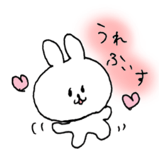 cute rabbit friends sticker #12447492