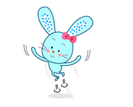 Pearl Rabbit Animated sticker #12447494