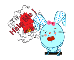 Pearl Rabbit Animated sticker #12447499