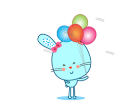 Pearl Rabbit Animated sticker #12447502