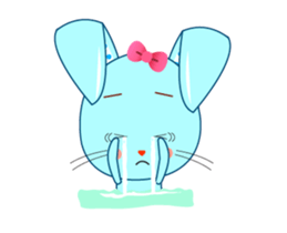 Pearl Rabbit Animated sticker #12447503