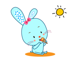 Pearl Rabbit Animated sticker #12447505