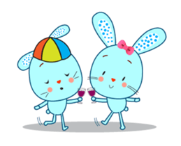 Pearl Rabbit Animated sticker #12447506