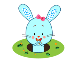 Pearl Rabbit Animated sticker #12447507