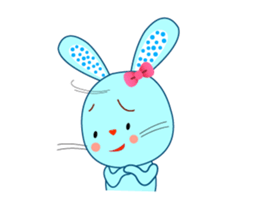 Pearl Rabbit Animated sticker #12447510