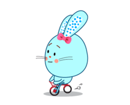 Pearl Rabbit Animated sticker #12447515