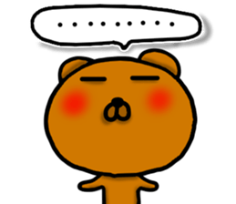 Lazy bear--4 sticker #12447639