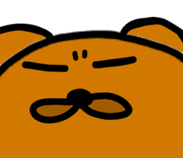 Lazy bear--4 sticker #12447655