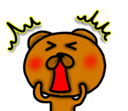 Lazy bear--4 sticker #12447662