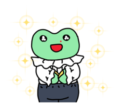 Nosebleed frog "RURU"4 sticker #12447842