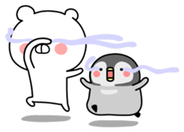 Bears and penguins ver.2 sticker #12447949