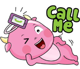 An Angel Calf's Story, the 10th Day sticker #12448041