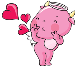 An Angel Calf's Story, the 10th Day sticker #12448042