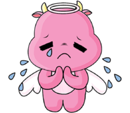 An Angel Calf's Story, the 10th Day sticker #12448043