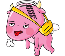 An Angel Calf's Story, the 10th Day sticker #12448048