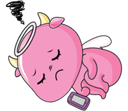 An Angel Calf's Story, the 10th Day sticker #12448049