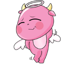 An Angel Calf's Story, the 10th Day sticker #12448055