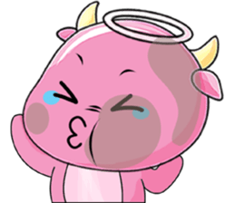 An Angel Calf's Story, the 10th Day sticker #12448056