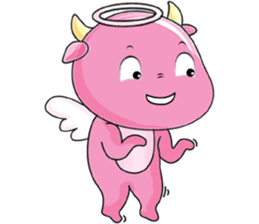 An Angel Calf's Story, the 10th Day sticker #12448060