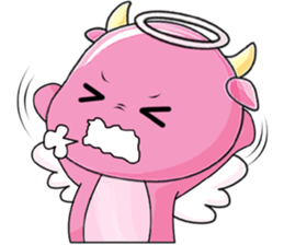 An Angel Calf's Story, the 10th Day sticker #12448065