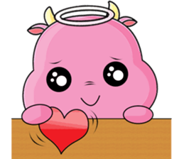 An Angel Calf's Story, the 10th Day sticker #12448067