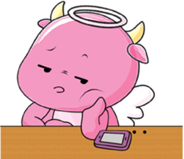 An Angel Calf's Story, the 10th Day sticker #12448068