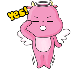 An Angel Calf's Story, the 10th Day sticker #12448070