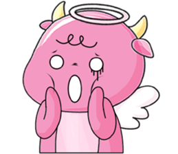 An Angel Calf's Story, the 10th Day sticker #12448074