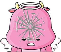 An Angel Calf's Story, the 10th Day sticker #12448076