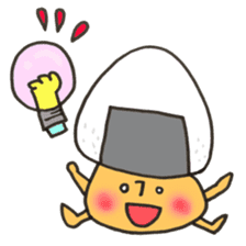 I'll play with Mr. rice-ball mushroom. sticker #12448284