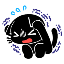 mew mew blacky 6 sticker #12448407