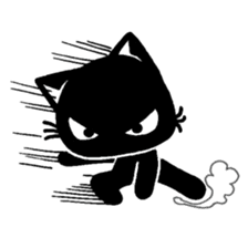 mew mew blacky 6 sticker #12448421